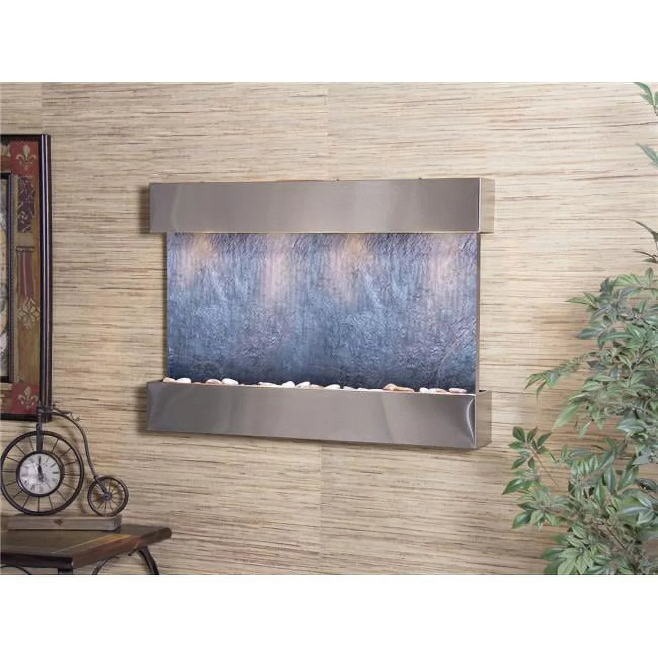 Reflection Fountain Black Creek Wall Steel Featherstone Stainless