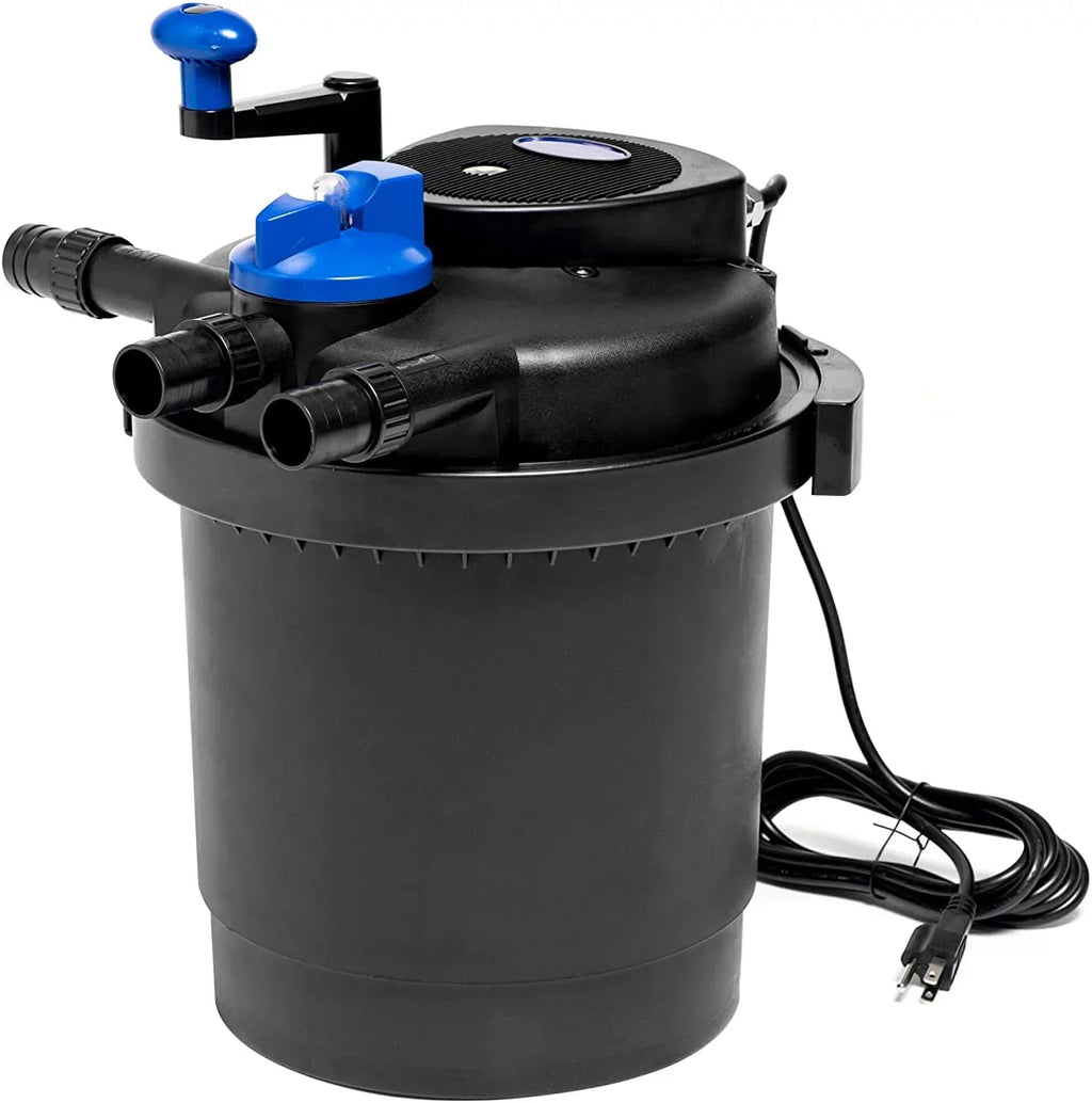 Pressure Bio CNZ CPF-2500 13w Clarifier, Filter Up Pond with to 1600 gallons