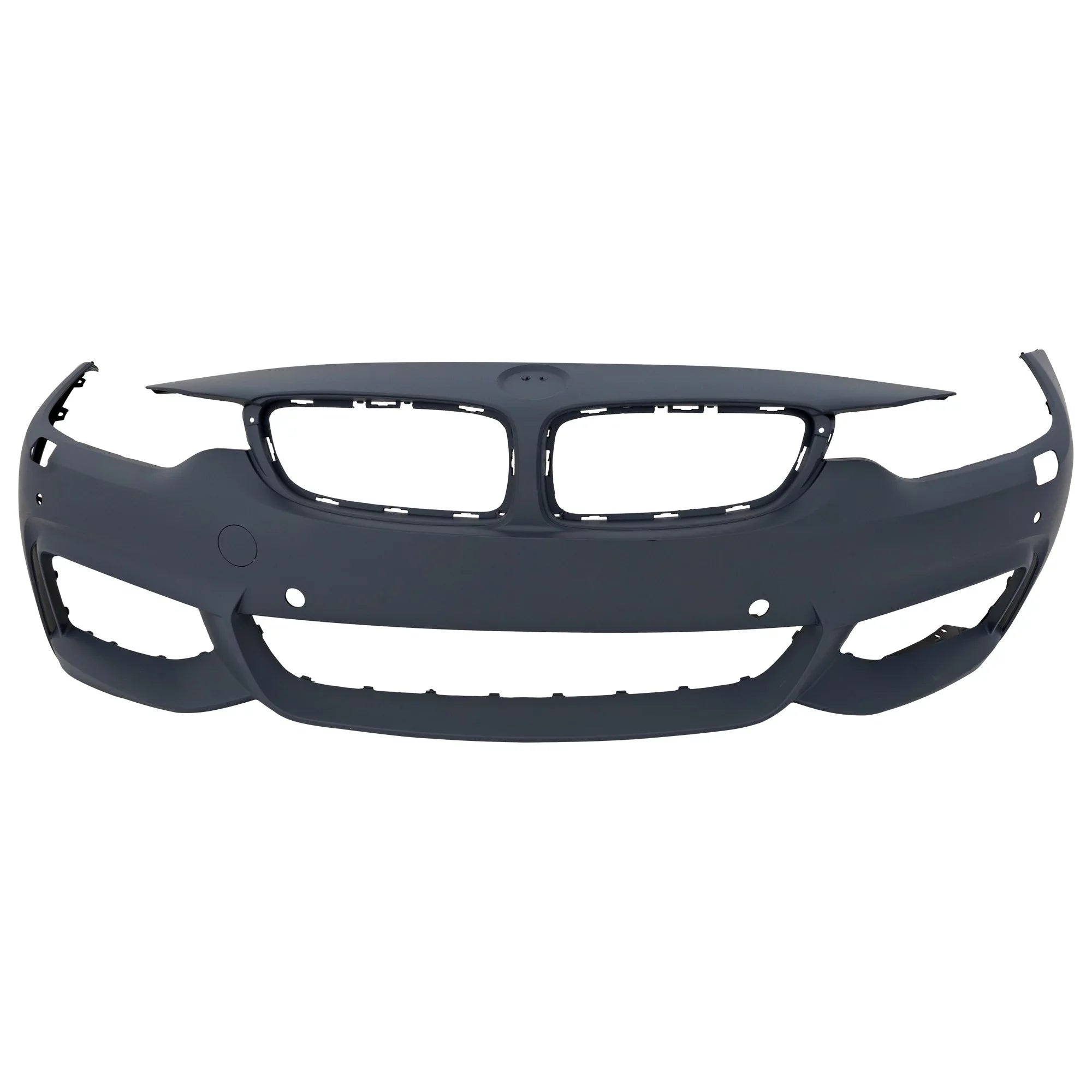 COVER BMW Sport Primed with Compatible with Front 4-SERIES Line Sensor PDC For HLW M Holes/Cam 2014-2018 Conv/Coupe/HB- CAPA BUMPER