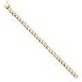 Men Link Bracelet Weight Gold Yellow Men’s Jewelry | Elegant Gift - and 14.7 for | Gold Cuban 8" Chain 14KY Bracelets Women for | 14k