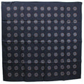 silk Pre-Owned BVLGARI Ladies scarf charcoal gray (Good) muffler