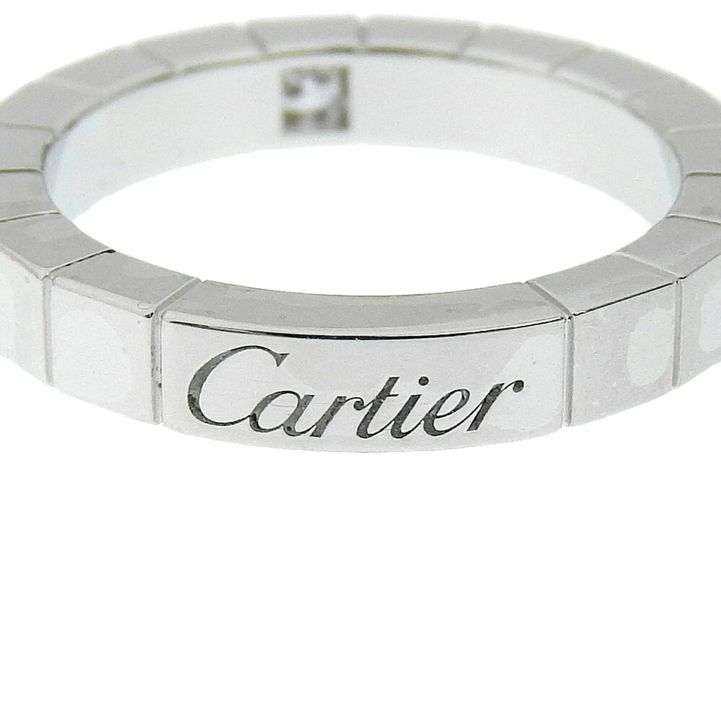 Cartier 1P (Good) White Ring Diamond Women's Lanieres Gold 5.8g I220823087 x Pre-Owned K18 Approx. CARTIER