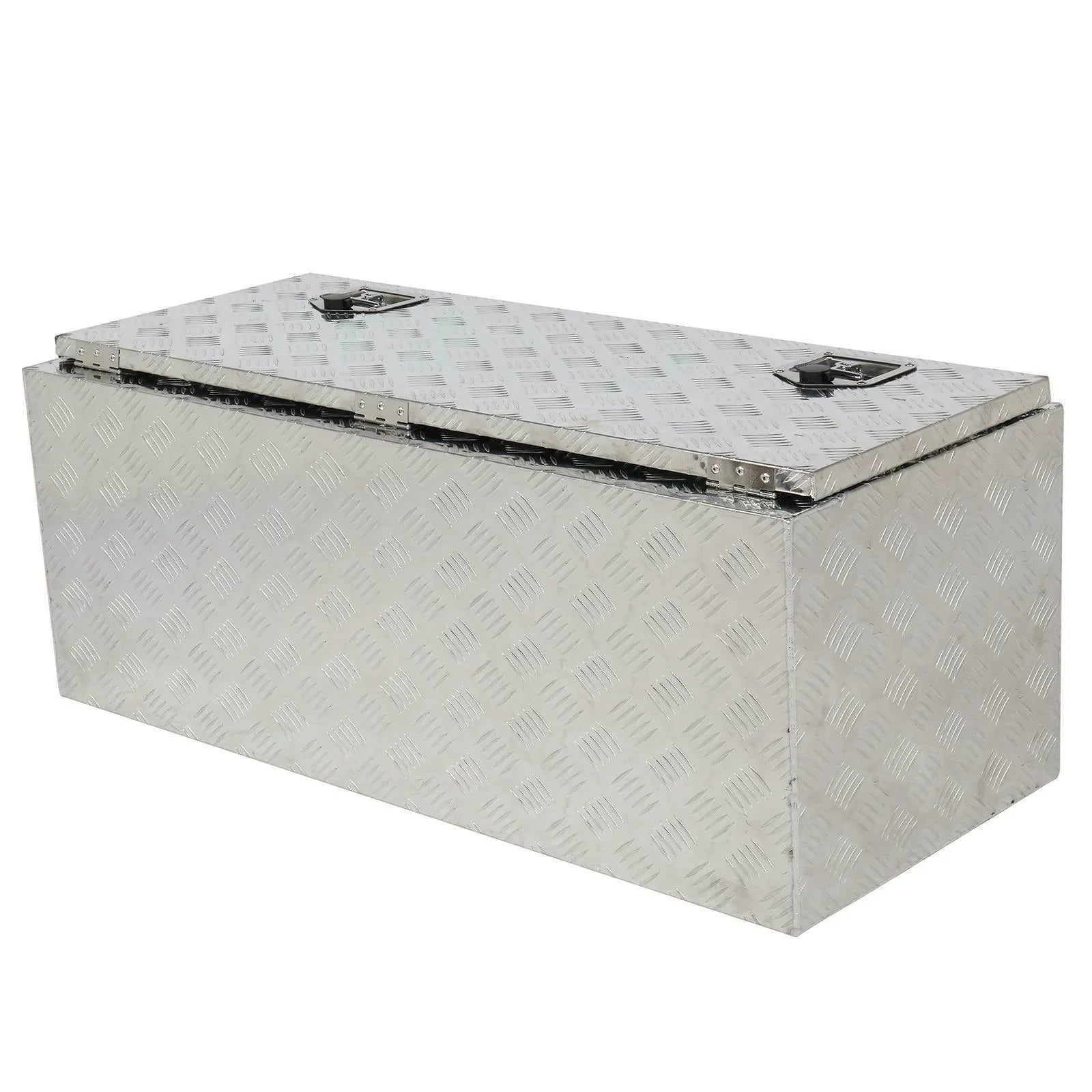 Box Storage Underbody ToolBox Teledu Tool Trailer Truck Underbed Aluminum 42" Pickup