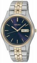 Seiko Men's Two-tone Blue Dress Watch Dial Sgga54