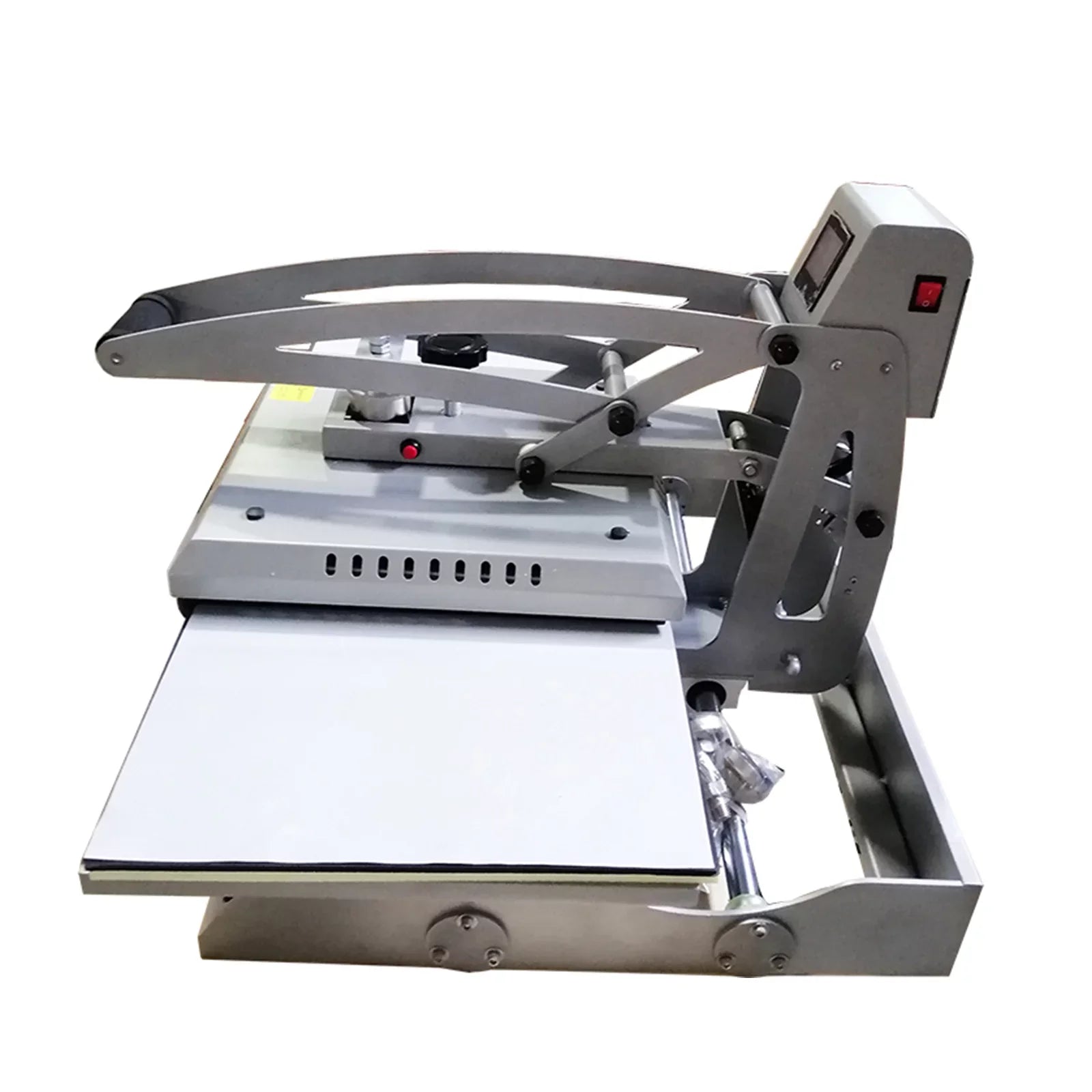 INTBUYING 15x15in Magnetic Sublimation Machine Press Cloth Printing Station Double Bag Heat Transfer Flat Heat