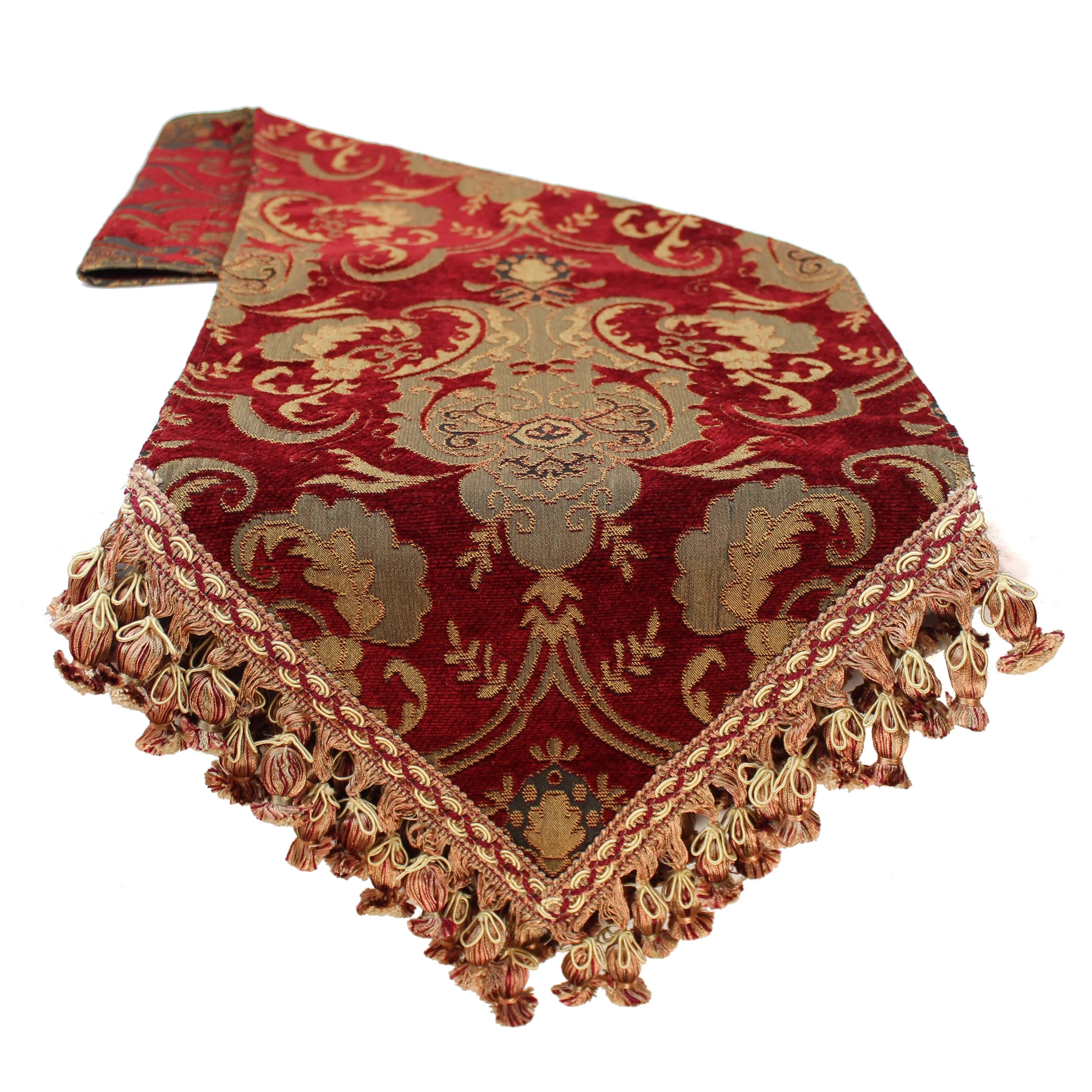 Sherry Luxury Red Art Runner Kline China Table