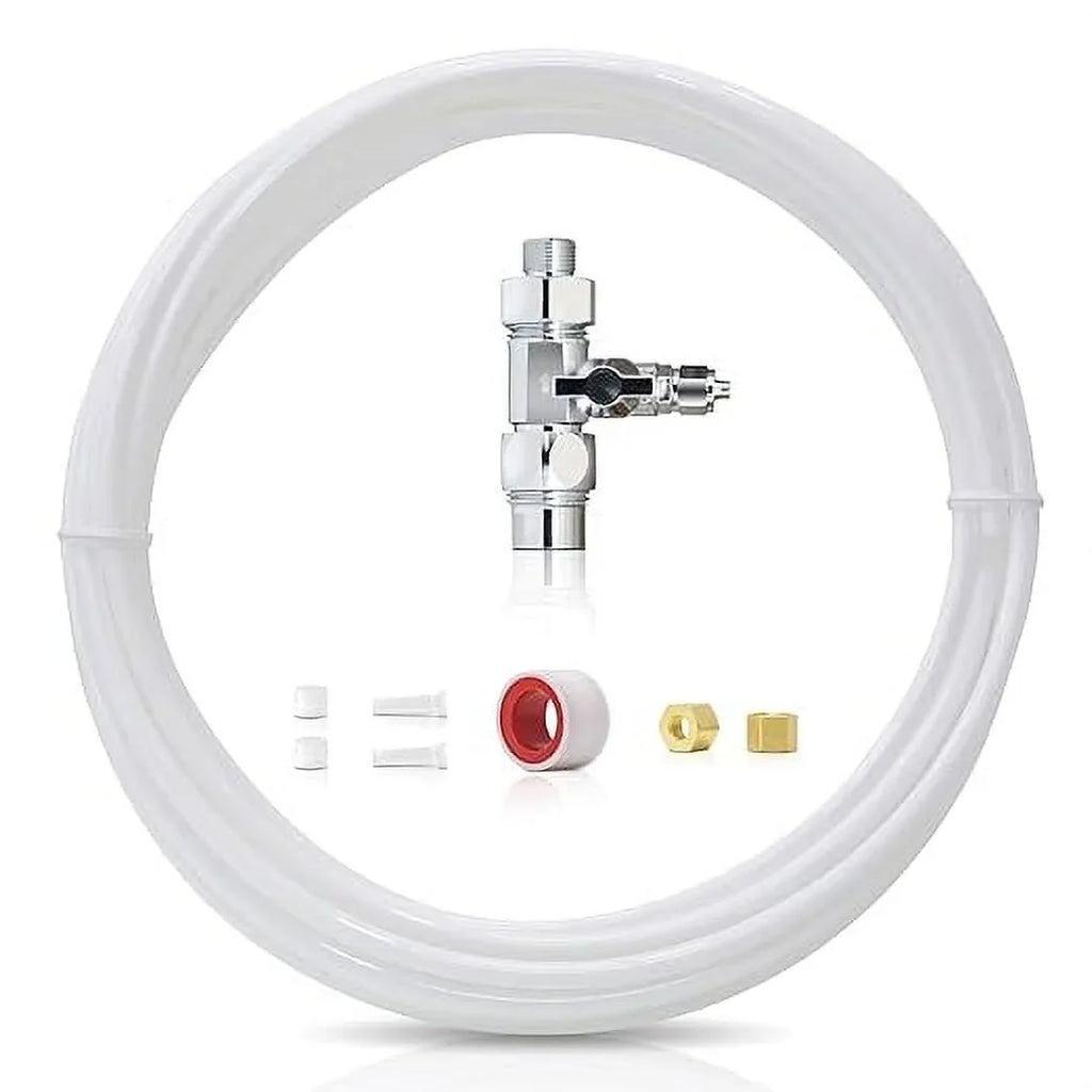 Filtration Sink System to KITA 𝐌𝐚𝐤𝐞𝐫 for Water & 𝐈𝐜𝐞 Under Series, WD-10/15/17UA Connect 𝐑𝐞𝐟𝐫𝐢𝐠𝐞𝐫𝐚𝐭𝐨𝐫 Water Kit Connection Line Waterdrop