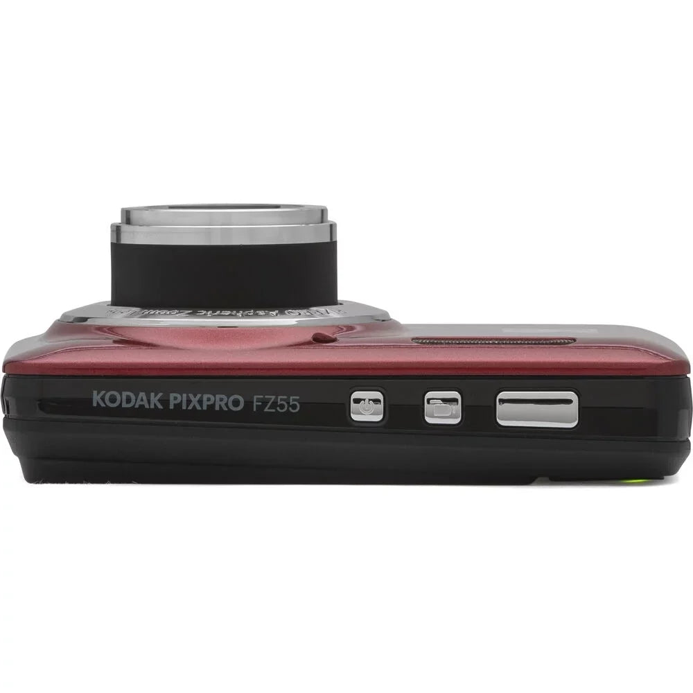 Camera Yr (Red) PIXPRO Kodak Warranty + Digital Spider Case+ Tripod + 1 FZ55