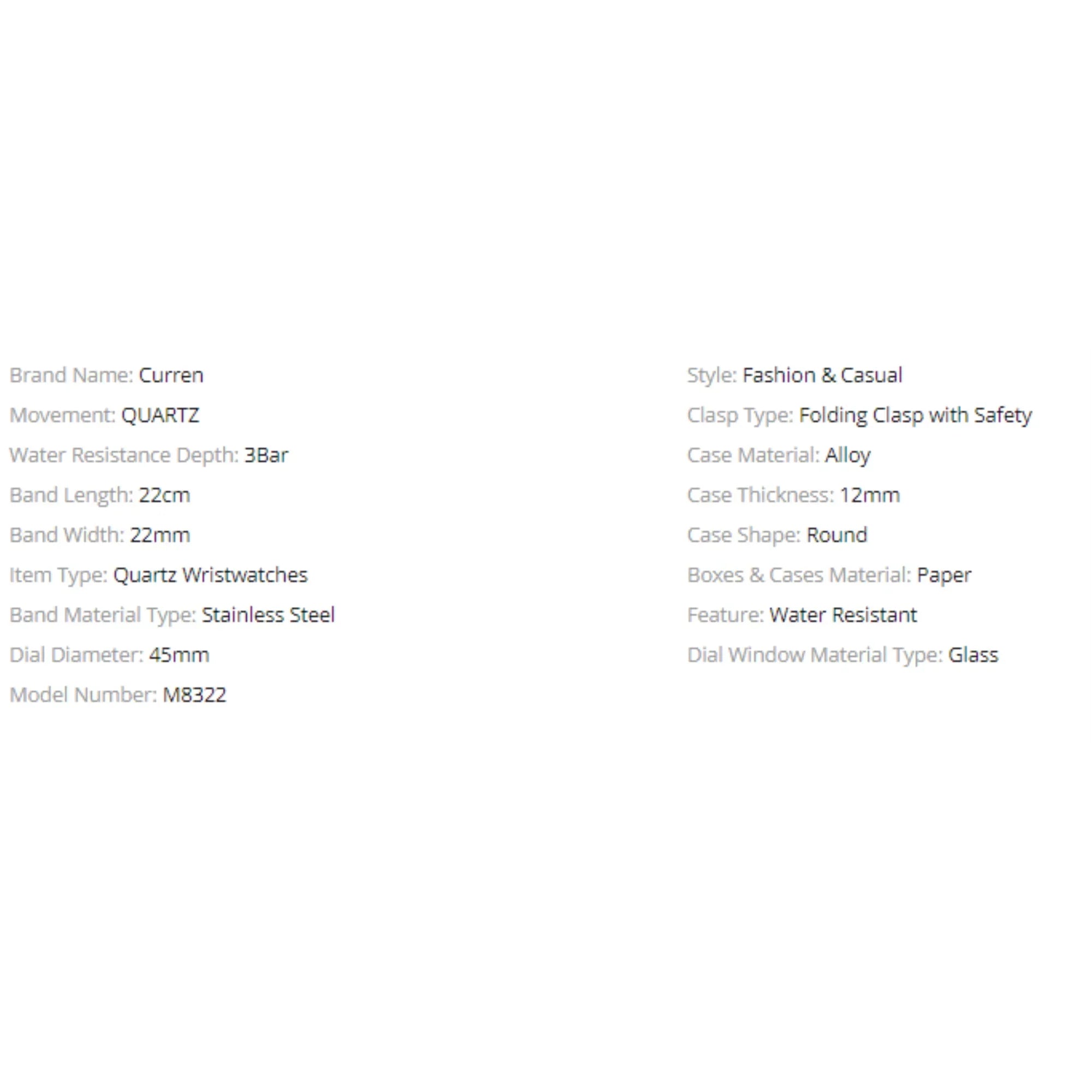 5508313, QUAINT METAL TIMEPIECE