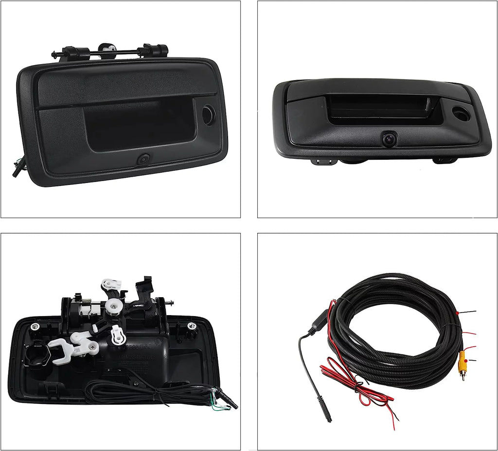 Park Camera Assist for Sierra Chevrolet 2014-2018 1500 Camera Rear Tailgate RED View Handle Backup GMC WOLF Silverado
