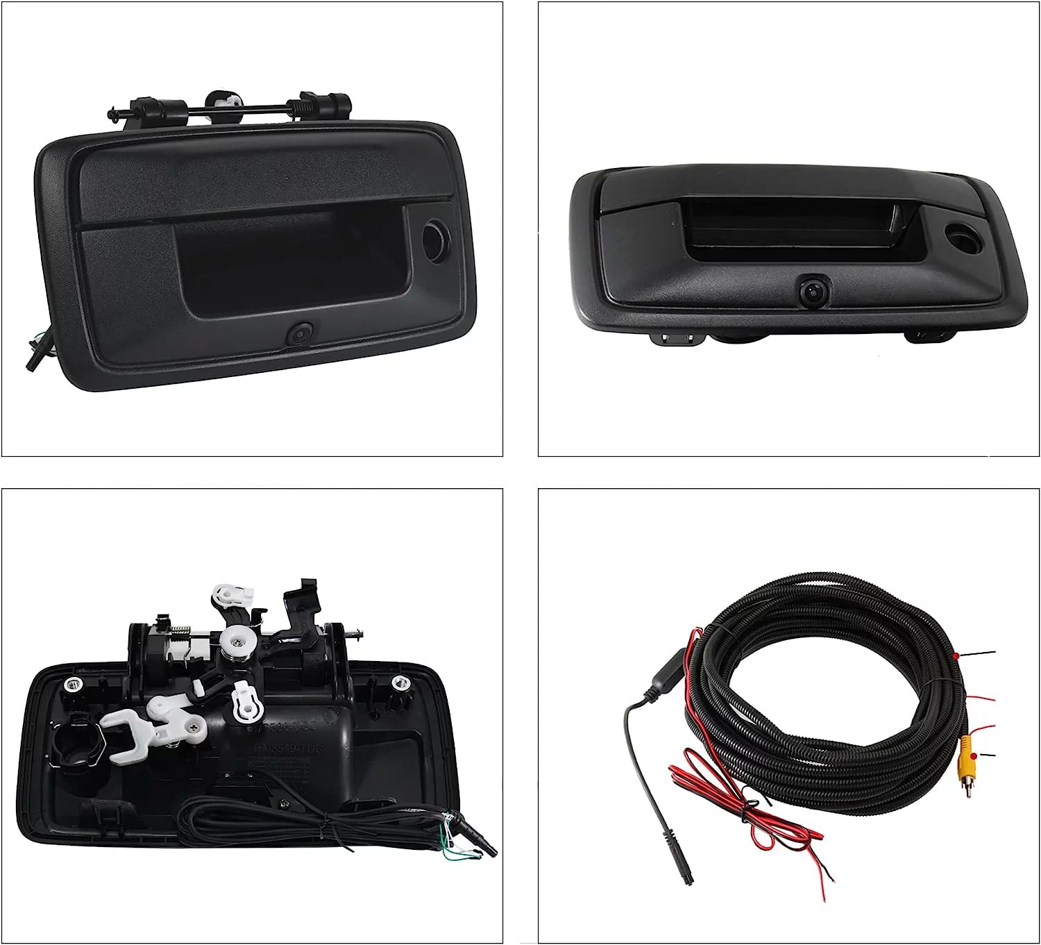 Park Camera Assist for Sierra Chevrolet 2014-2018 1500 Camera Rear Tailgate RED View Handle Backup GMC WOLF Silverado