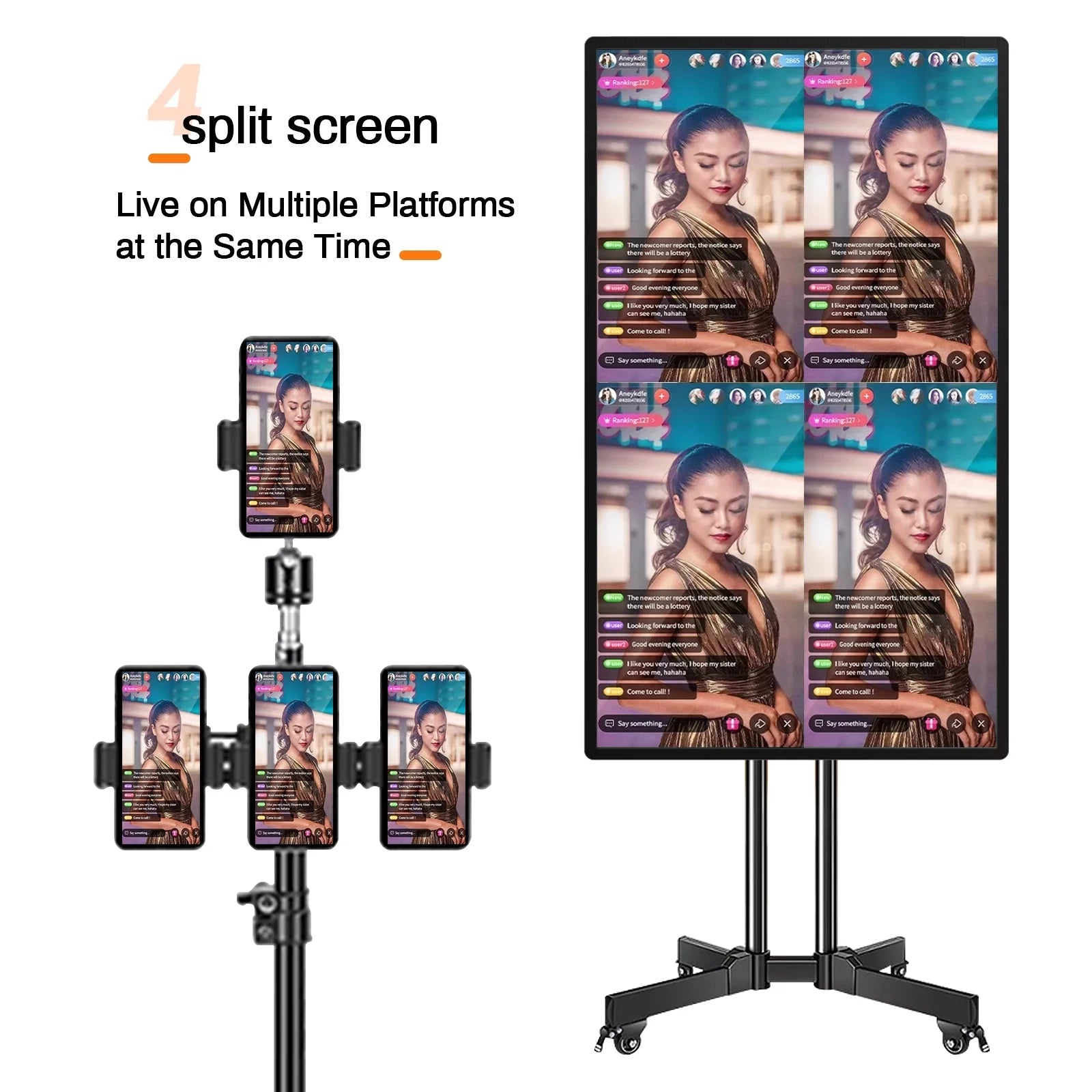 43 Whiteboard, Android for Inch Interactive Electronic iOS Mirroring Live inclued) Whiteboard, and Display for Classroom Board, and Advertising Smart Mount Screen (Wall JYXOIHUB from Streaming,