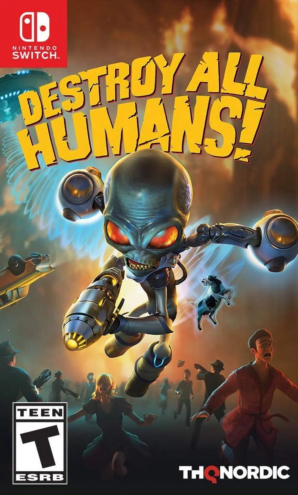 Nintendo [Physical], Switch, Destroy All 811994022950 Inc., THQ-Nordic Humans,