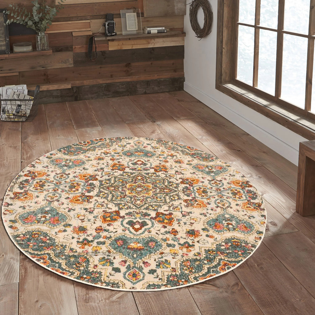 Dining x 3 Living Indoor Room ft. Blossom Door Room, Vintage Round by 5' Echo 5' 2 5' Mat Bedroom, ft.