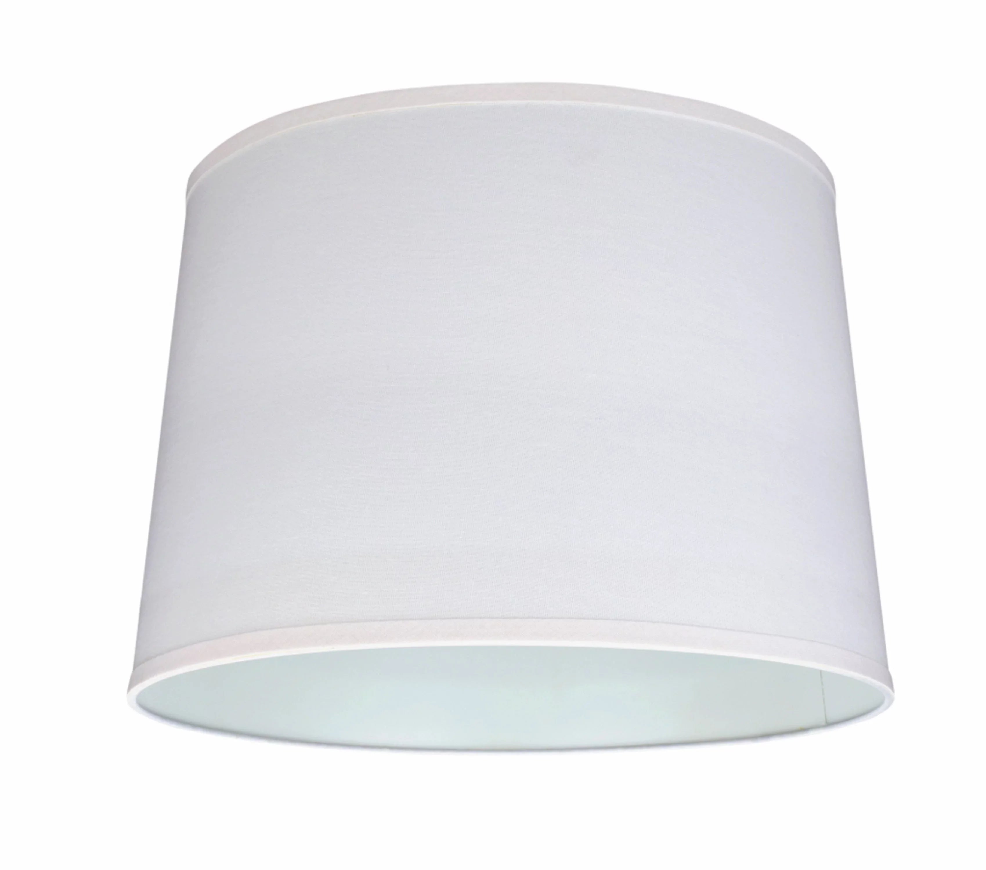 Contruction Shaped Lamp Transitional 32326 17" x 17" Creative 12") x Shade wide Spider in (15" Empire Hardback Aspen White,