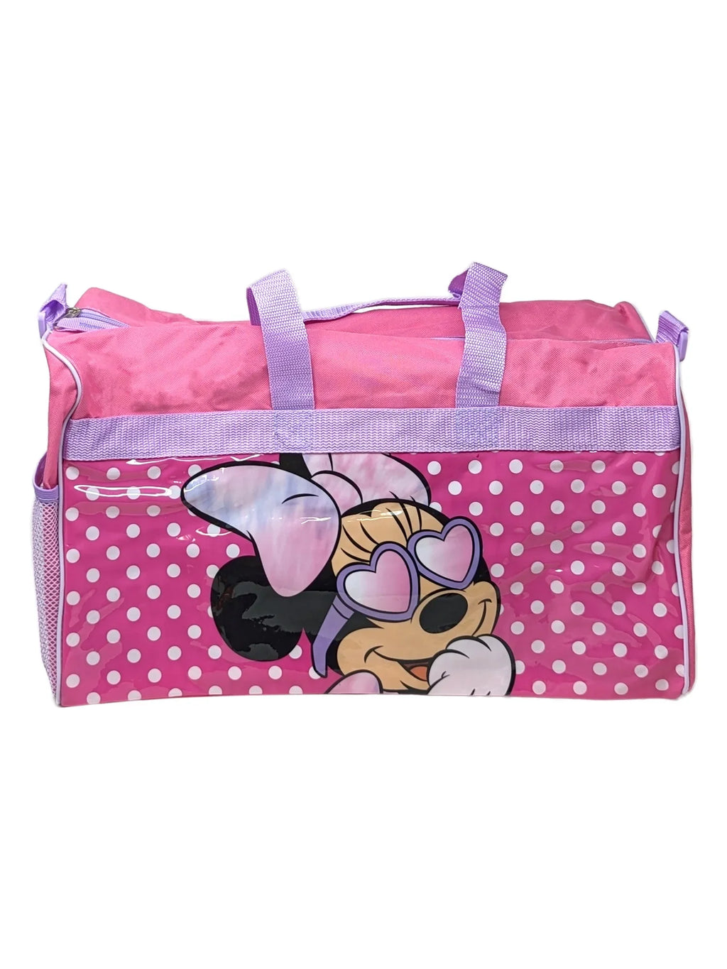Travel Bottle Pull Mouse Set w/ Bag Carry-On Duffel Disney Water Minnie Top