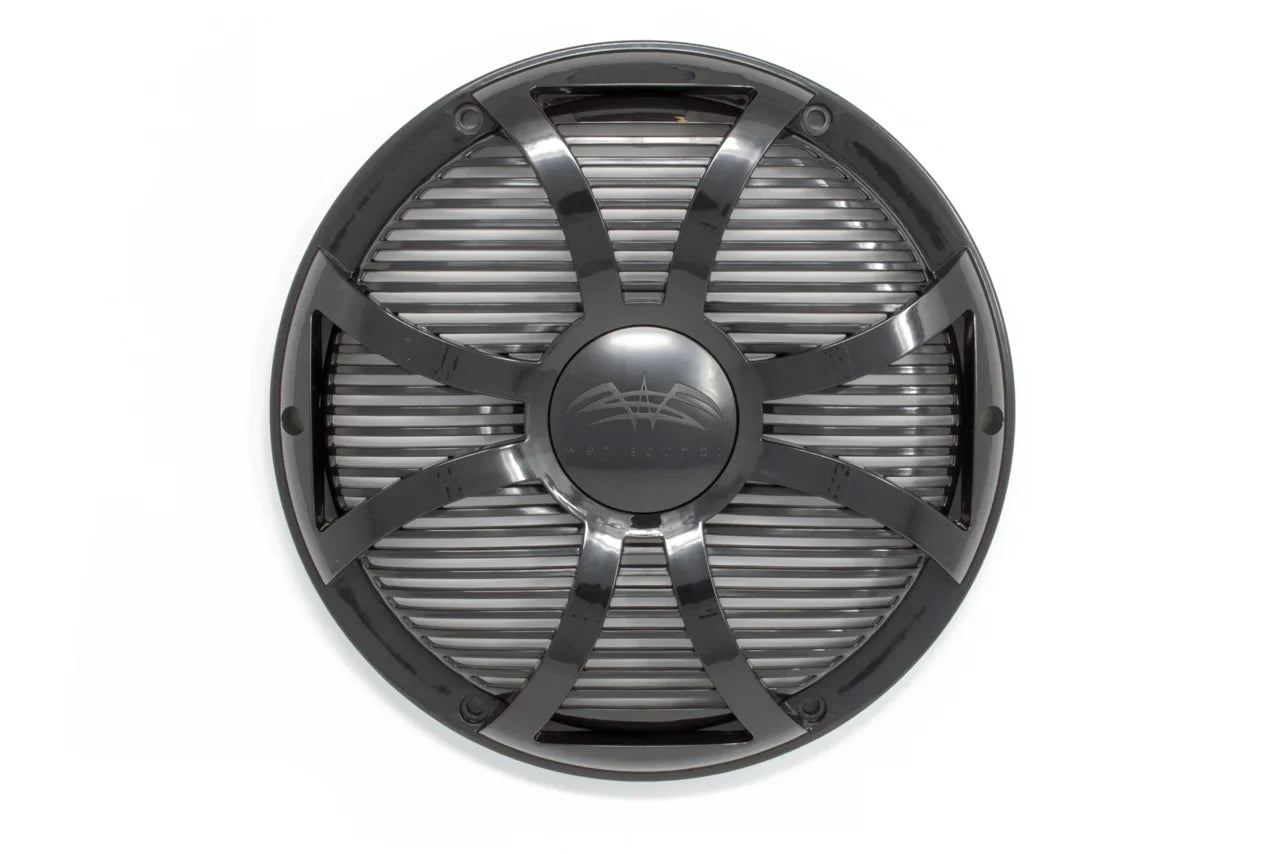 Grill Style REVO for Wet SW-B Sounds (Refurbished) Marine Subwoofer Restored 12 Closed Inch Black SW the 12 GRILL LED REVO