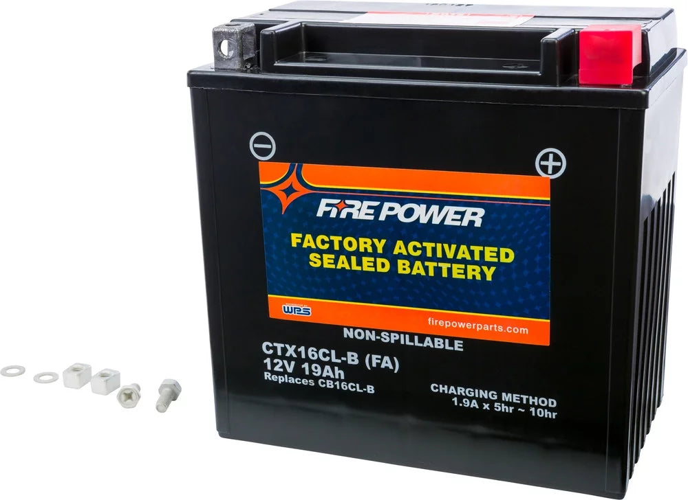 Factory Power Fire Sea-Doo Deluxe CT16CL-B-BS(FA) Sealed Activated With 2002 155 Battery Compatible GTX