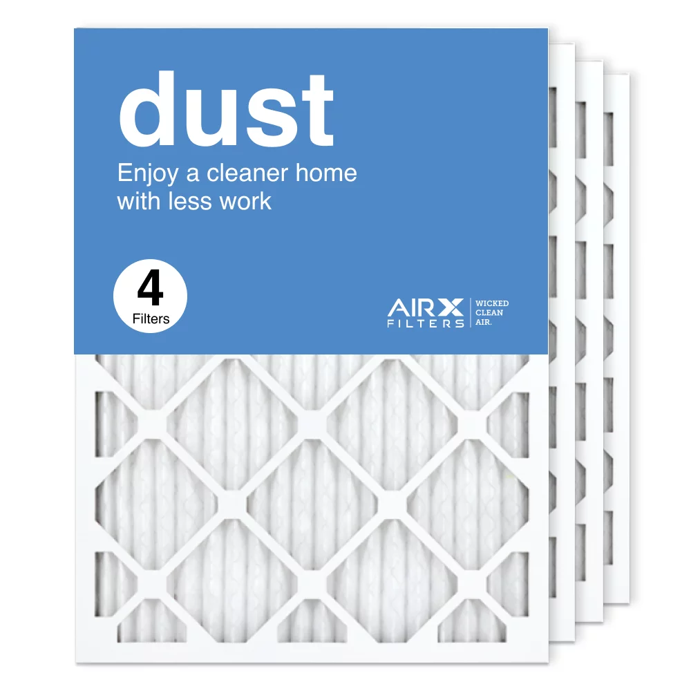 Dust in 8 Furnace Filter, MERV Air AC USA Air 4-Pack Filter the AIRx 18x24x1 Pleated Filters HVAC Made