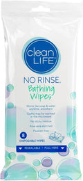 Premoistened (8 Cleanlife Wipes Maximum Products (5 Pack), for Vera Deodorizing Wipes)" Hypoallergenic "Bathing and Microwaveable, Aloe Enriched Cleansing and Latex-Free and by -