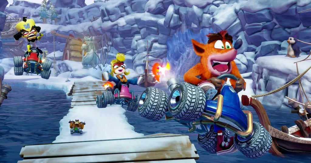 PlayStation Nitro-Fueled, 4 Team Crash Activision, Racing: