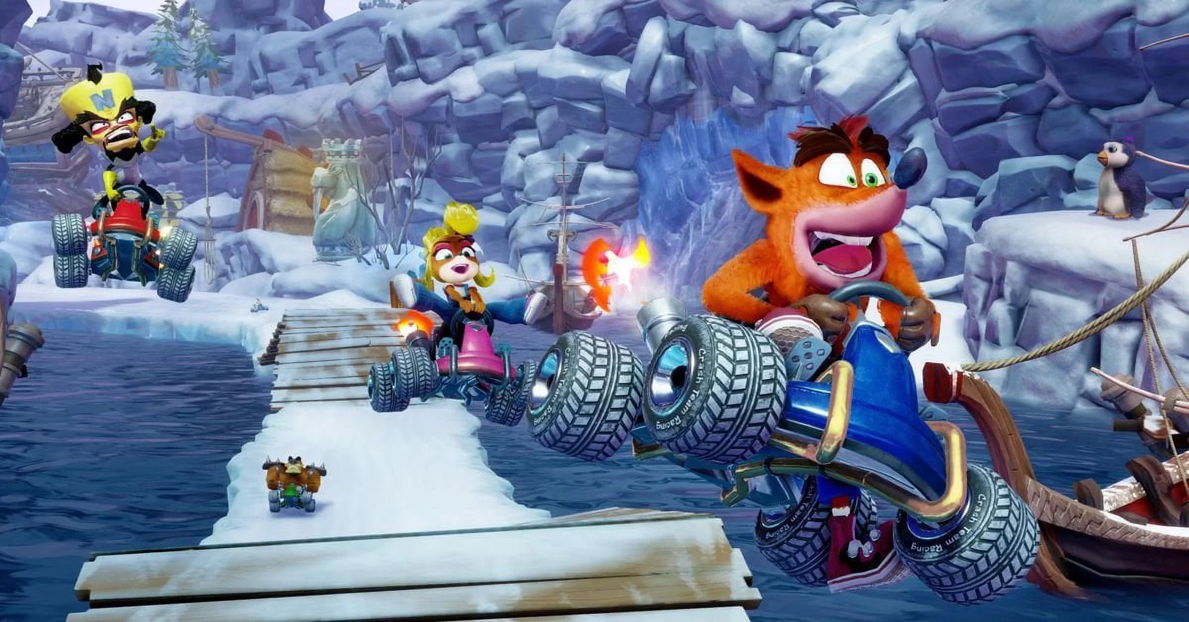 PlayStation Nitro-Fueled, 4 Team Crash Activision, Racing: