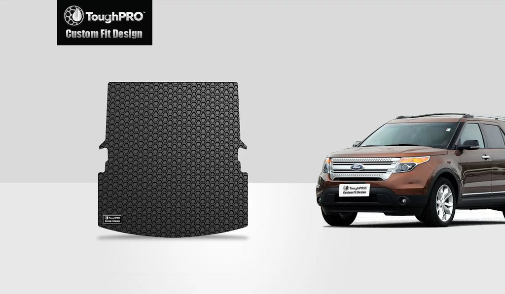 2013 Mat - Heavy Weather Explorer Cargo - Duty ToughPRO - All Black (Made with - in Rubber Compatible FORD USA)