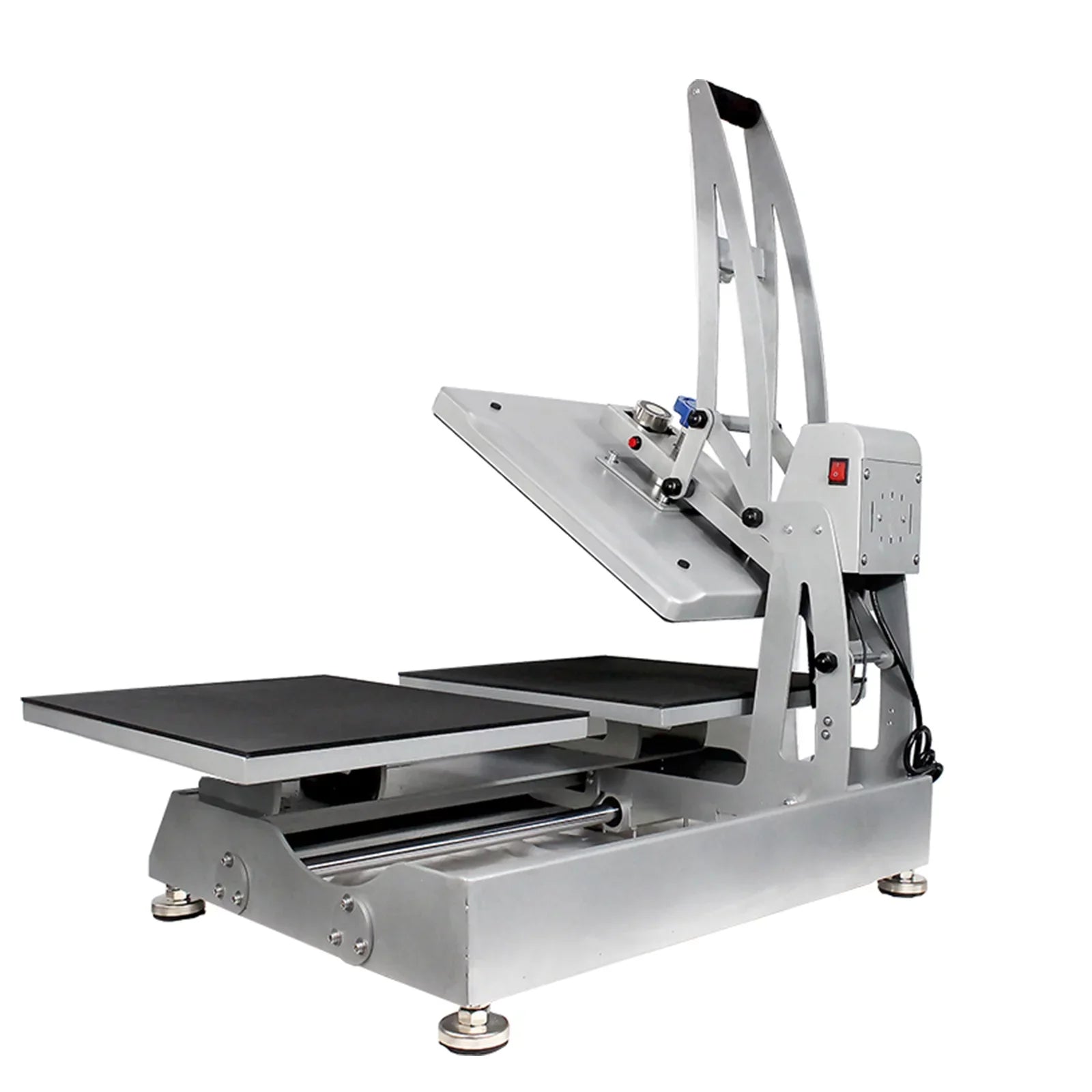 INTBUYING 15x15in Magnetic Sublimation Machine Press Cloth Printing Station Double Bag Heat Transfer Flat Heat