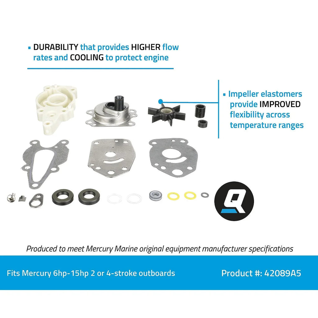 Repair New Mercruiser 46-42089A Mercury 5 Oem Kit-W/P # Quicksilver Part