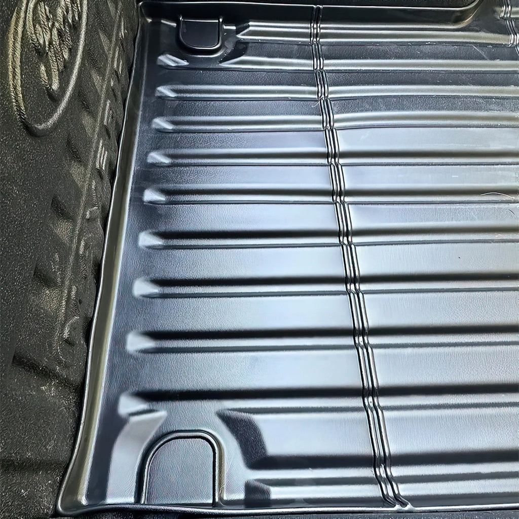 Compatible Protector Ford 3D Cover Truck Rear Trunk Bed All Flooring Weather Maverick, Liner Storage Cargo Guard Floor Motorsports TPE Duty Mat Ikon With Heavy 2022-2024 Pickup Black