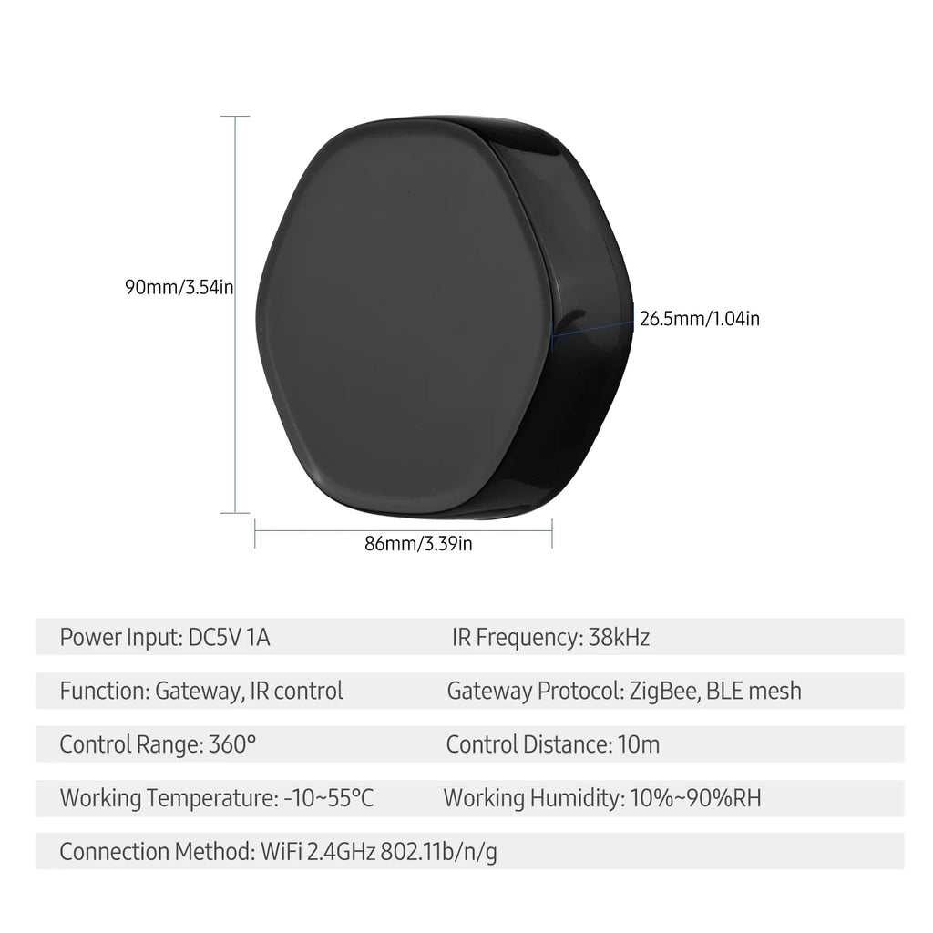 Arealer WiFi Wireless Android Controller Multi-function Way IR Gate Smart & Mesh +BLE Applicable iOS Remote