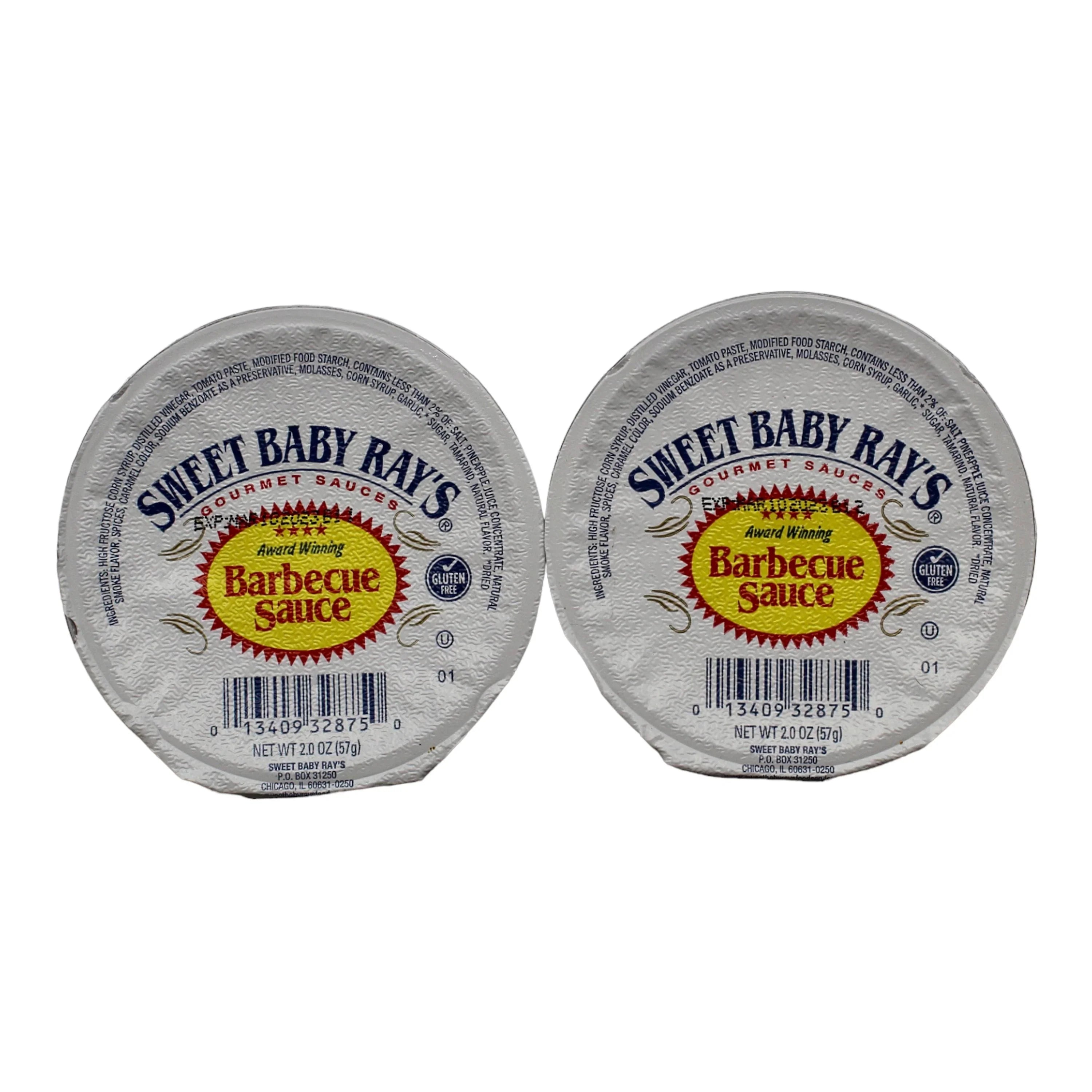 BBQ Rays Barbecue 36 2oz Sauce Original Count Sweet Cups Baby Sauce