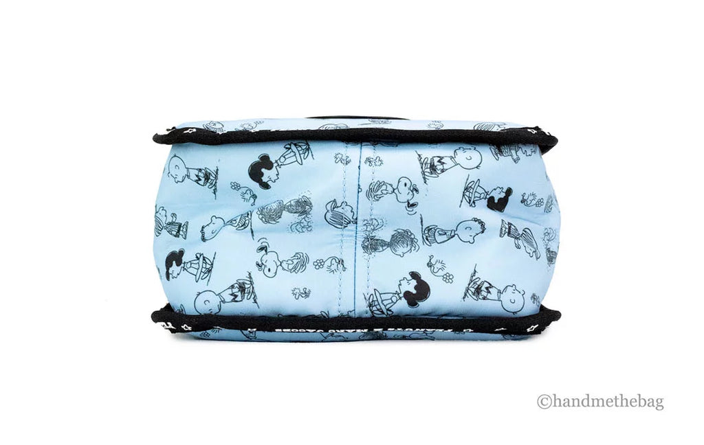 Handbag Peanuts Crossbody X Mini Nylon Tote Air Puffy Purse Marc Jacobs Bag Blue