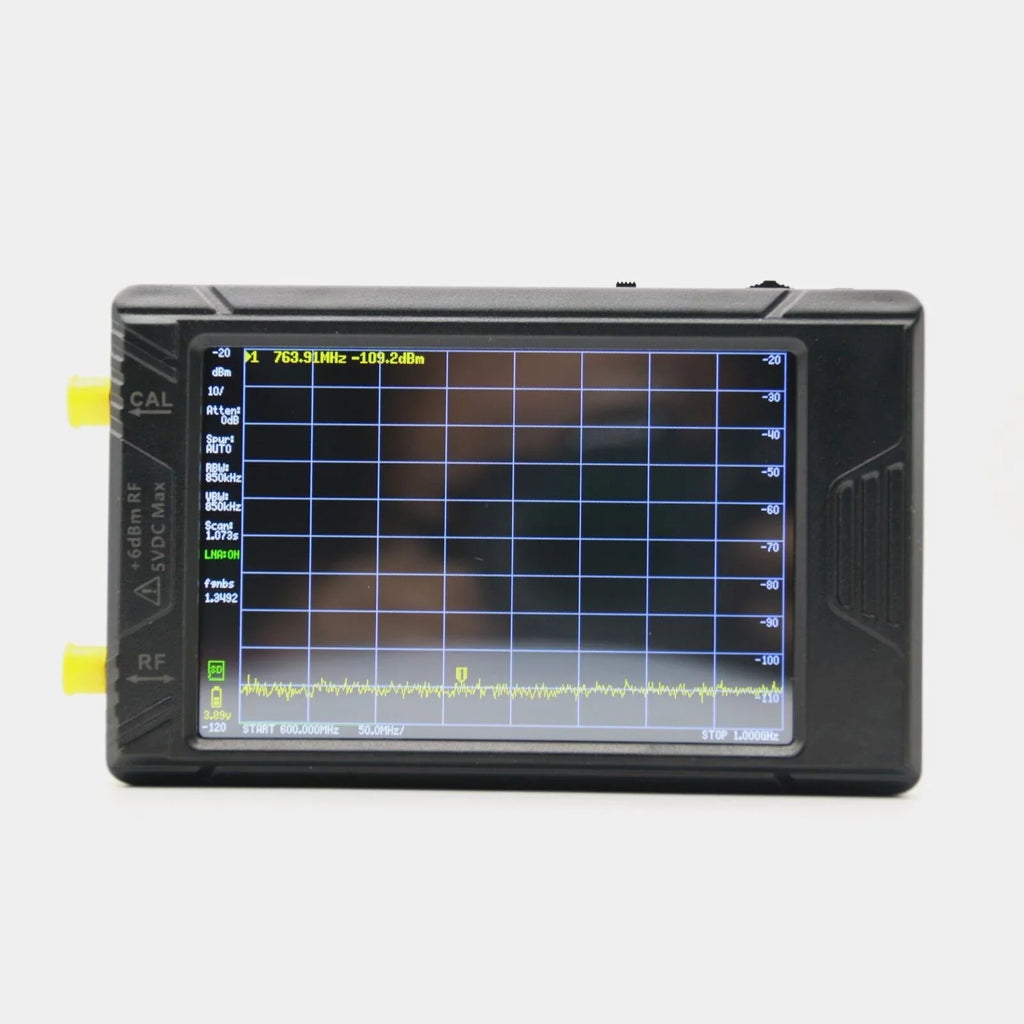 Handheld LCD TinySA Touch ULTRA 4" 100K-5.3GHz Spectrum For Tiny Analyzer
