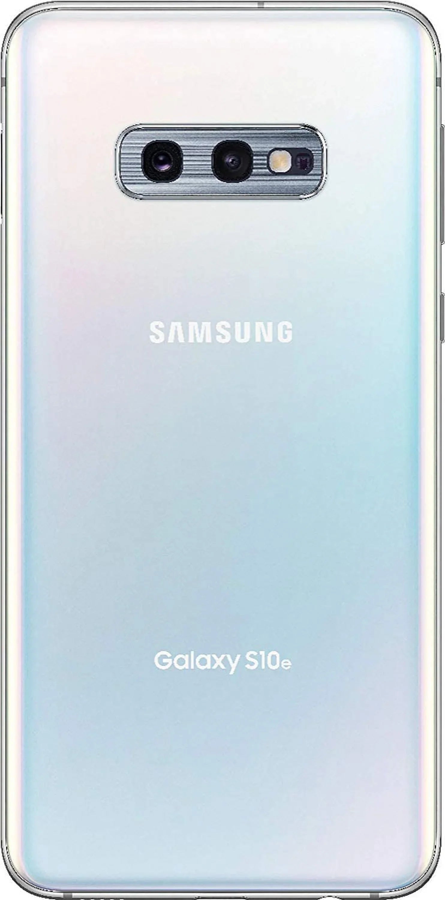 Factory Pre-Owned Good) Unlocked - 128GB Prism Seller SM-G970U (Refurbished:  White Smartphone S10e Galaxy