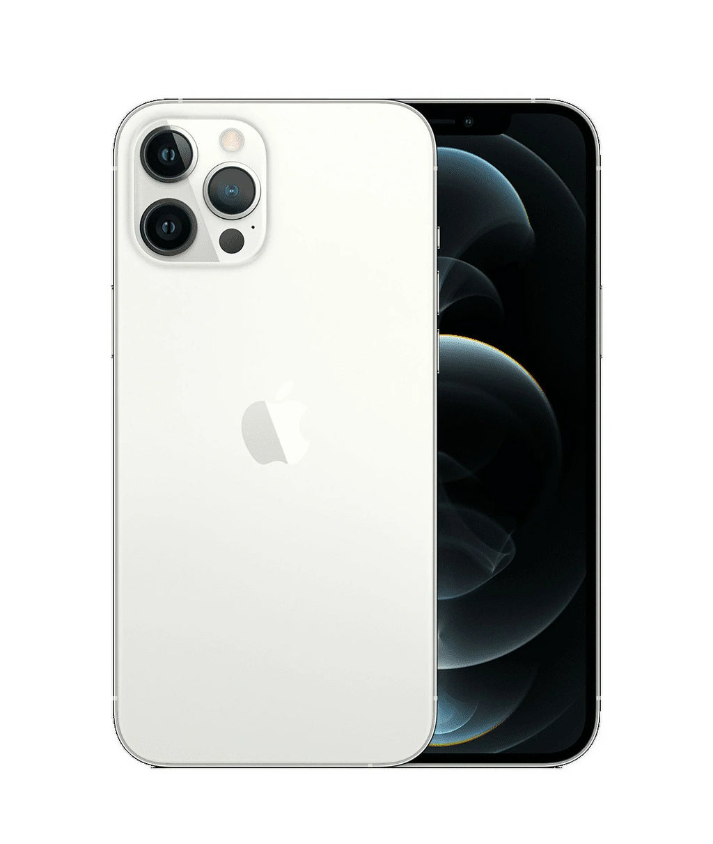Unlocked Fully  Pro iPhone (Refurbished) Restored Silver Max 12 256GB