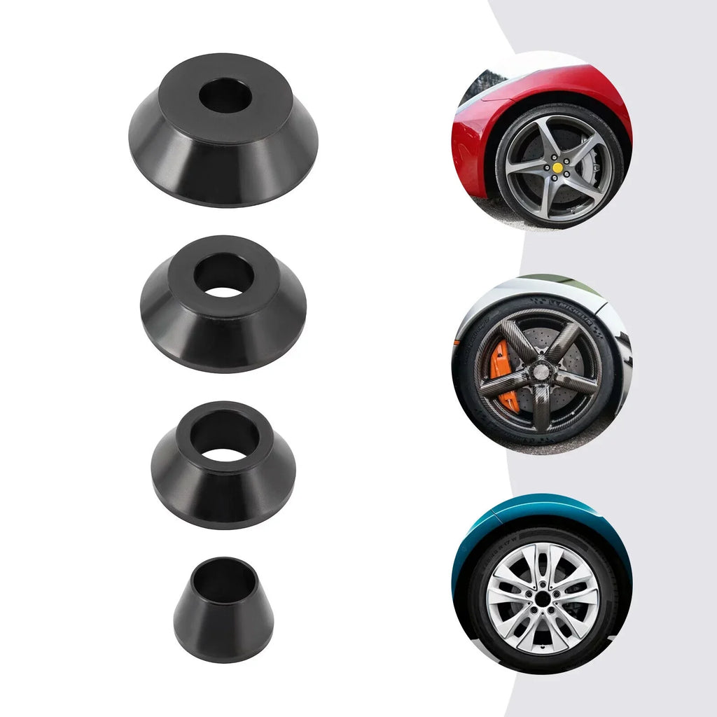 Wheel Taper 36mm Set Cones Cones Sizes Kit Balancer Tire 4 Balancer Adapter Cone
