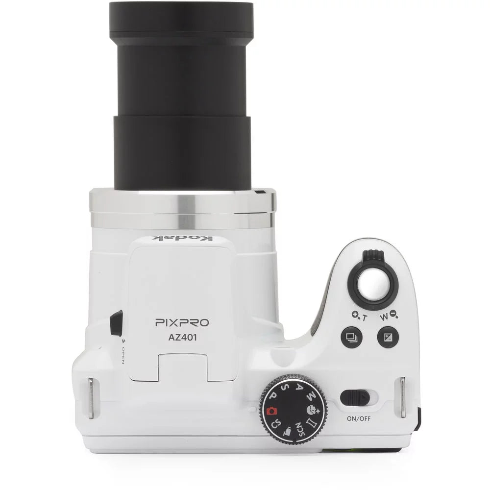 '+ Warranty 1 (White) -32GB Kit + PIXPRO +Tripod Case AZ401 Camera Yr Kodak