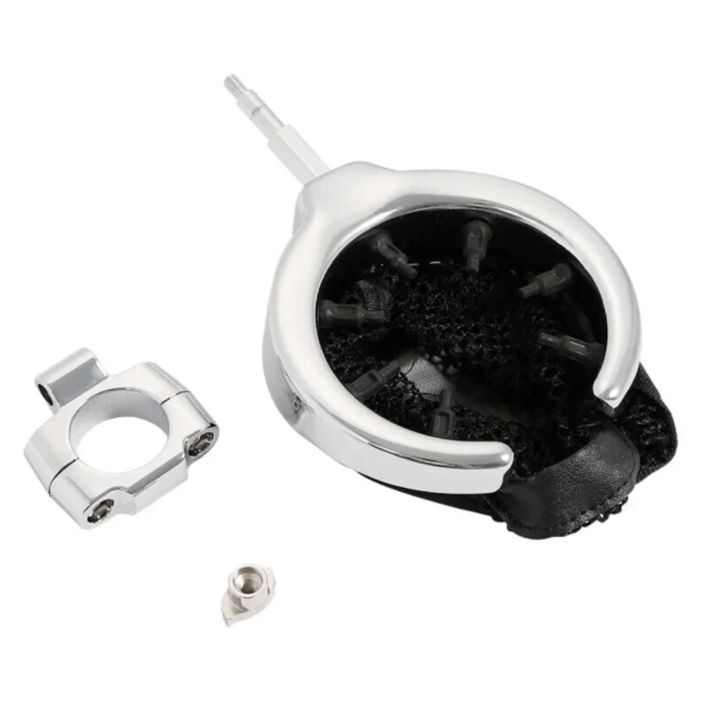 Holder Universal Metal For Basket Motorcycle Harley Teledu Handlebar Drink Cup W/ Mesh