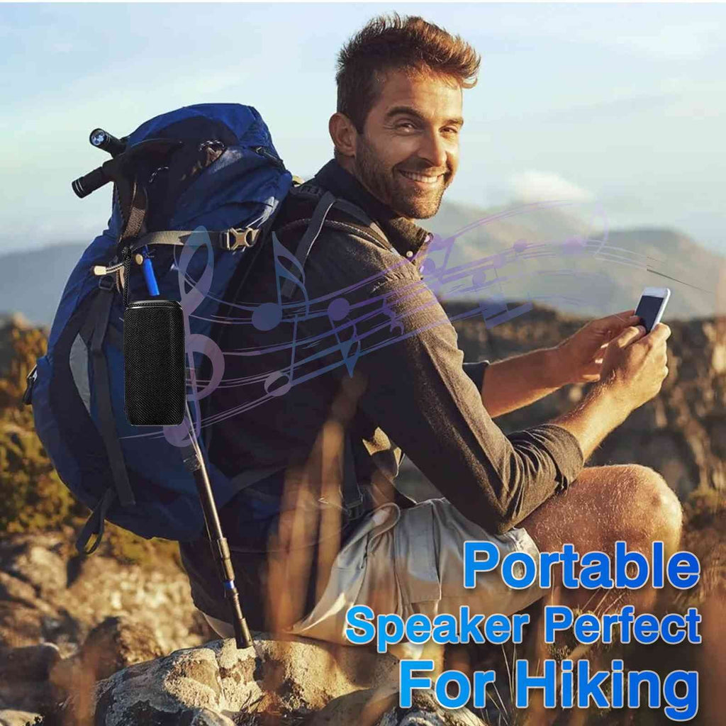 for Punchy Nokia IPX5 Bass, BT5.3, 360° Sound Bluetooth 3.1 X808 Portable Black Wireless Speakers - Surround HD Waterproof Speaker, UrbanX True Speaker with Pairing,