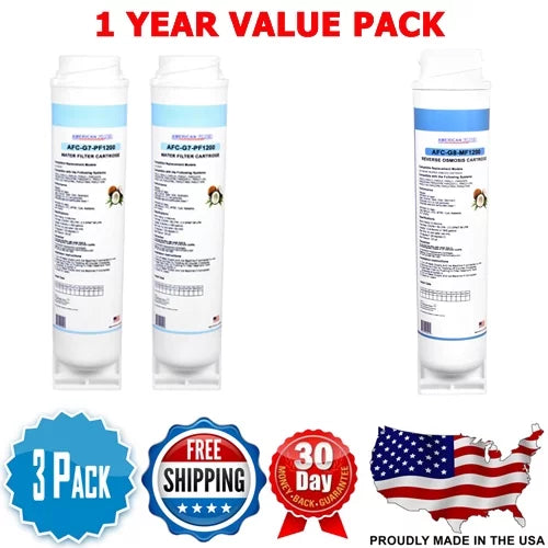 GE® - with Water in AFC-G7-PF1200 Brand 3 PNRQ15 - , Filters Model Made , Compatible U.S.A. Filters # AFC ,
