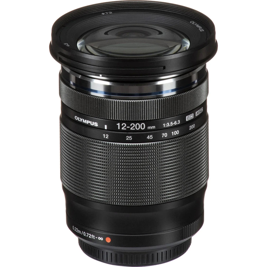 ED f/3.5-6.3 Backpack 3 Olympus 64GB + Tripod Digital Kit + - 12-200mm - Lens M.Zuiko Bundle Accessory Lens