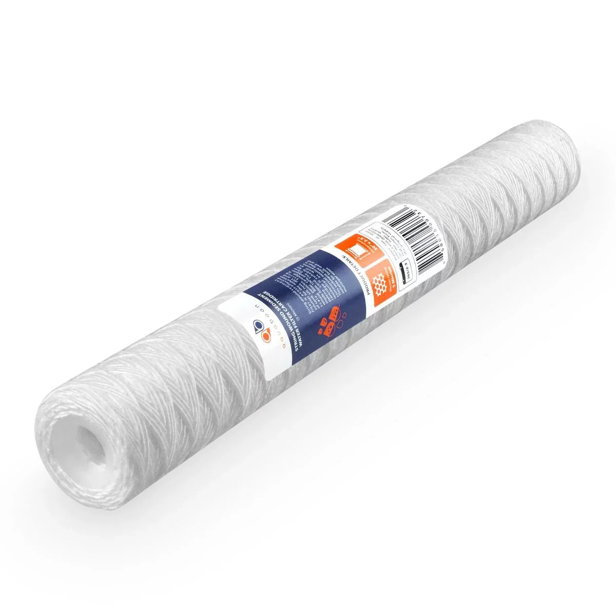 Cartridge 20 | 2.5" 5 inch PD-5-20, Water RO | Micron 6-Pack Unit 20" x AP110-2C, Universal Wound Any Replacement Filter for String Sediment 101-230, Compatible Aquaboon P5-20, CFS124-C20, with