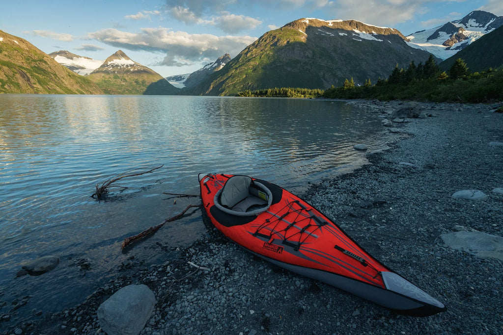 Red Inflatable - AdvancedFrame® - Kayak ft Pump Touring - 10 Advanced with Elements