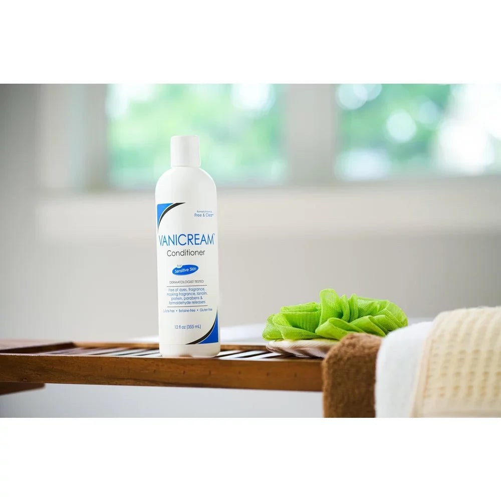 & oz Pack 12 & oz 12 Combo Vanicream Conditioner Clear) (Free Shampoo
