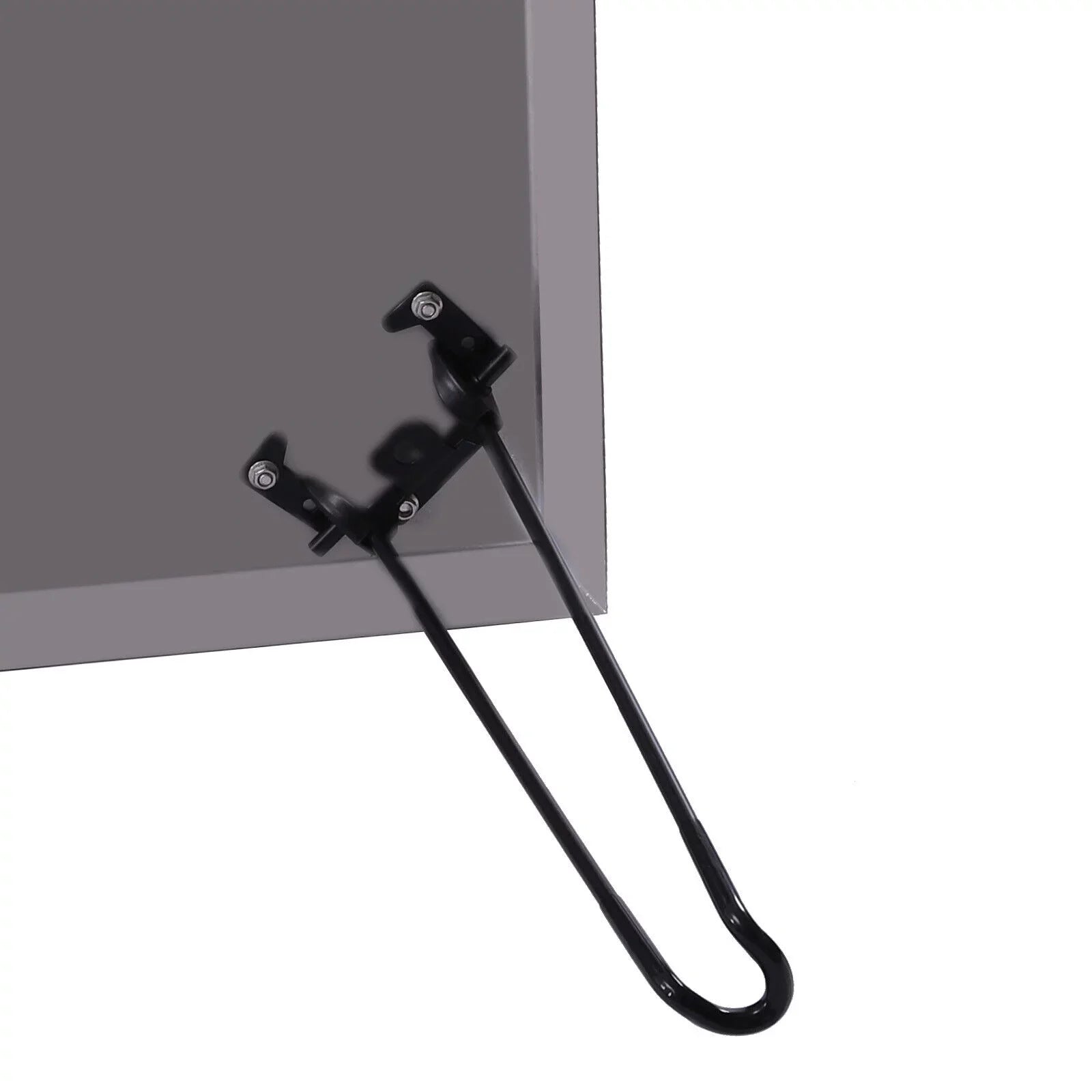 Stainless Pit Legs with Miumaeov Down Burner Fire Heat 24*24in and Heat Fire to Push Steel Foldable Cover Out Pit Deflector Square