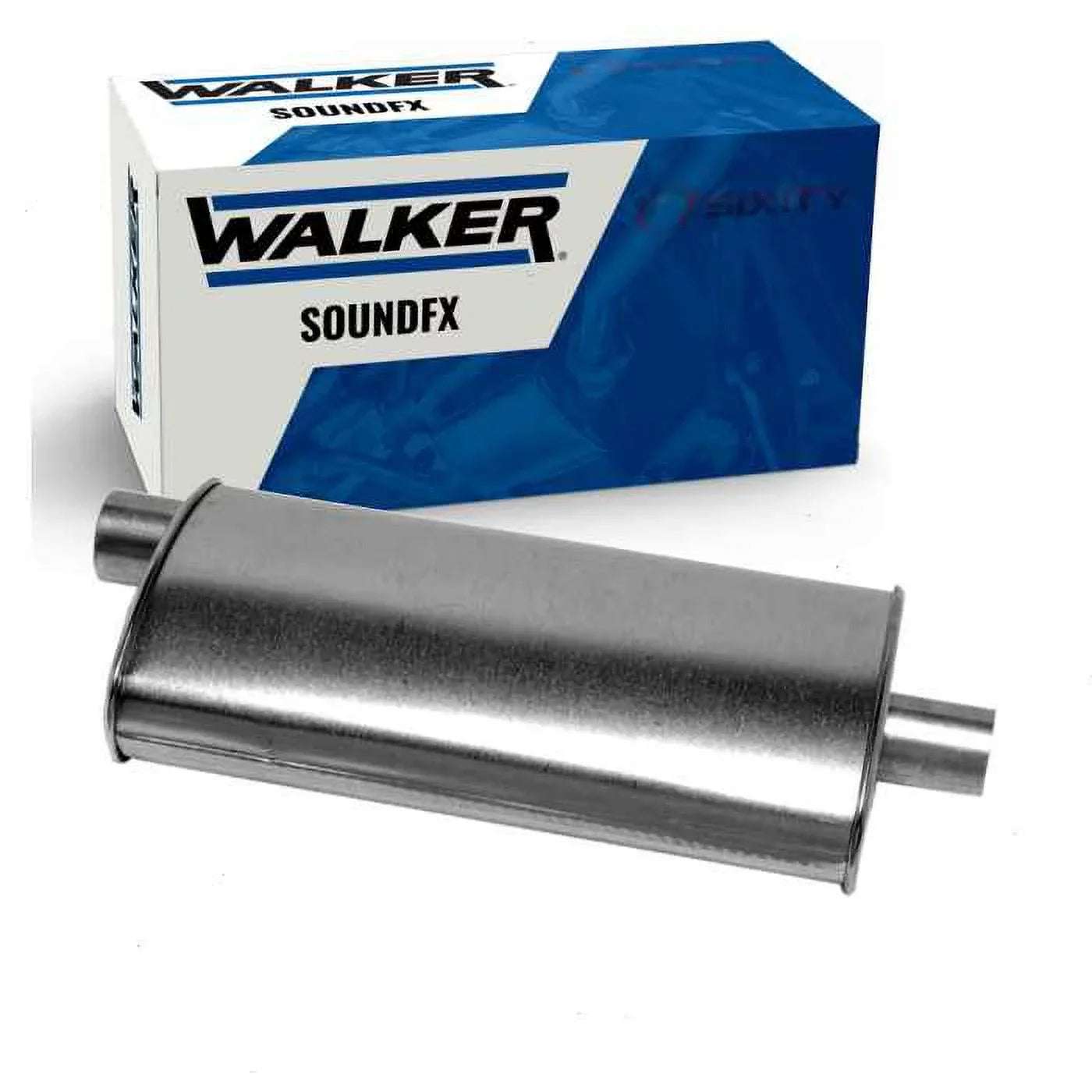 V6 Muffler S10 1982-1994 compatible L4 2.8L 2.2L 1.9L with SoundFX 4.3L 2.0L 2.5L Walker Chevrolet