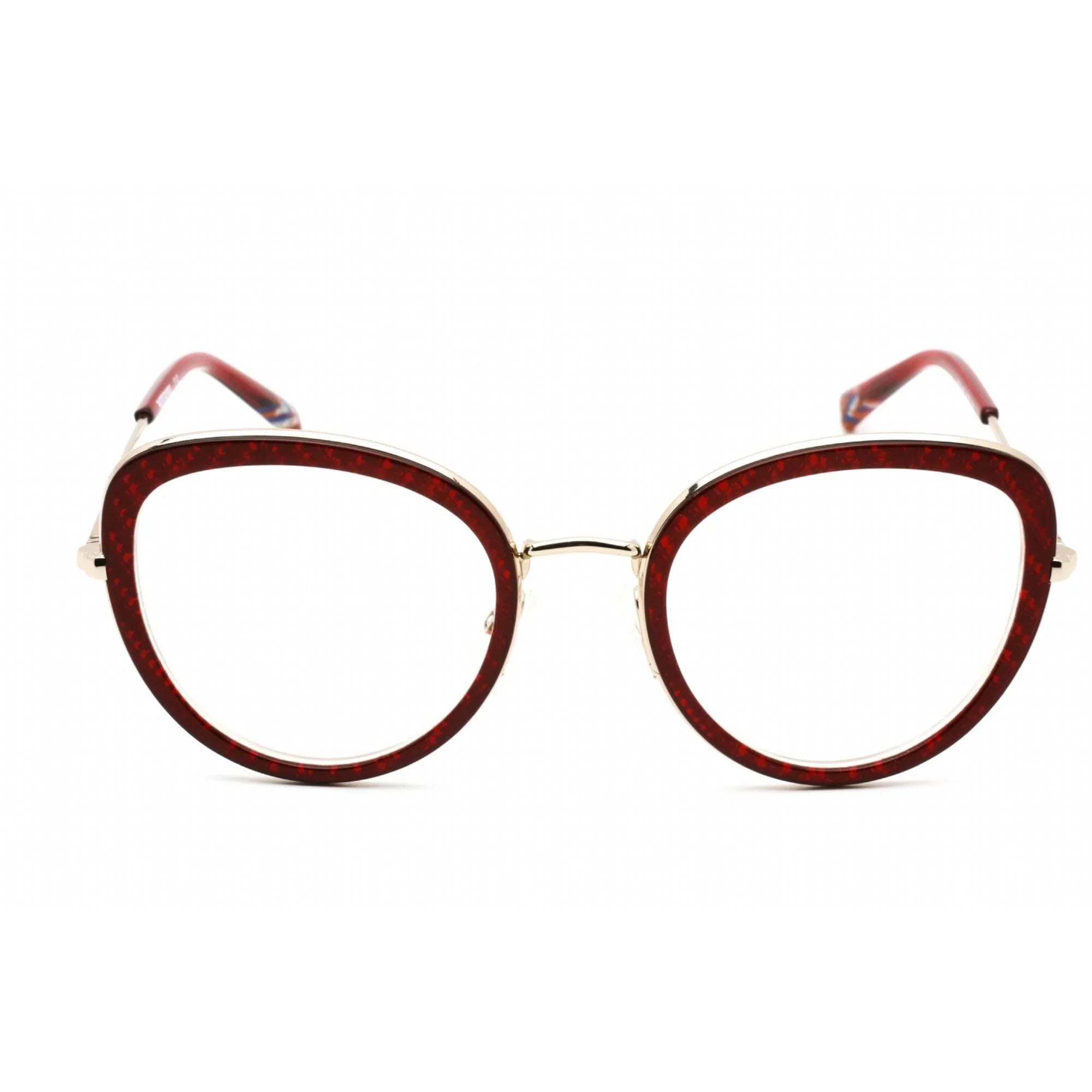 Burgundy Rim Eyeglasses Missoni Opal Cat Full Eye/Butterfly 43