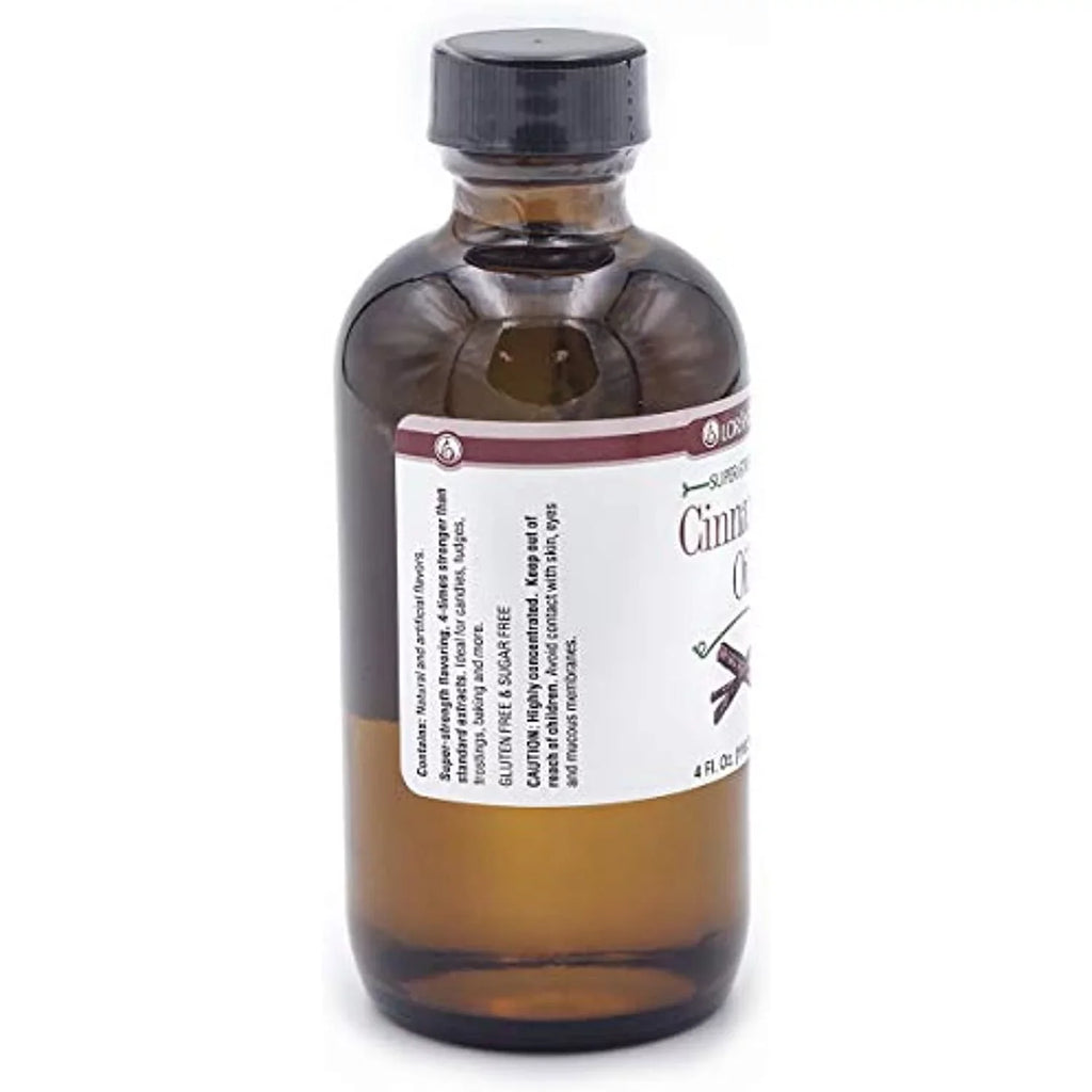 Oil Flavor, Cinnamon Ounce Bottle Lorann 4 Ss