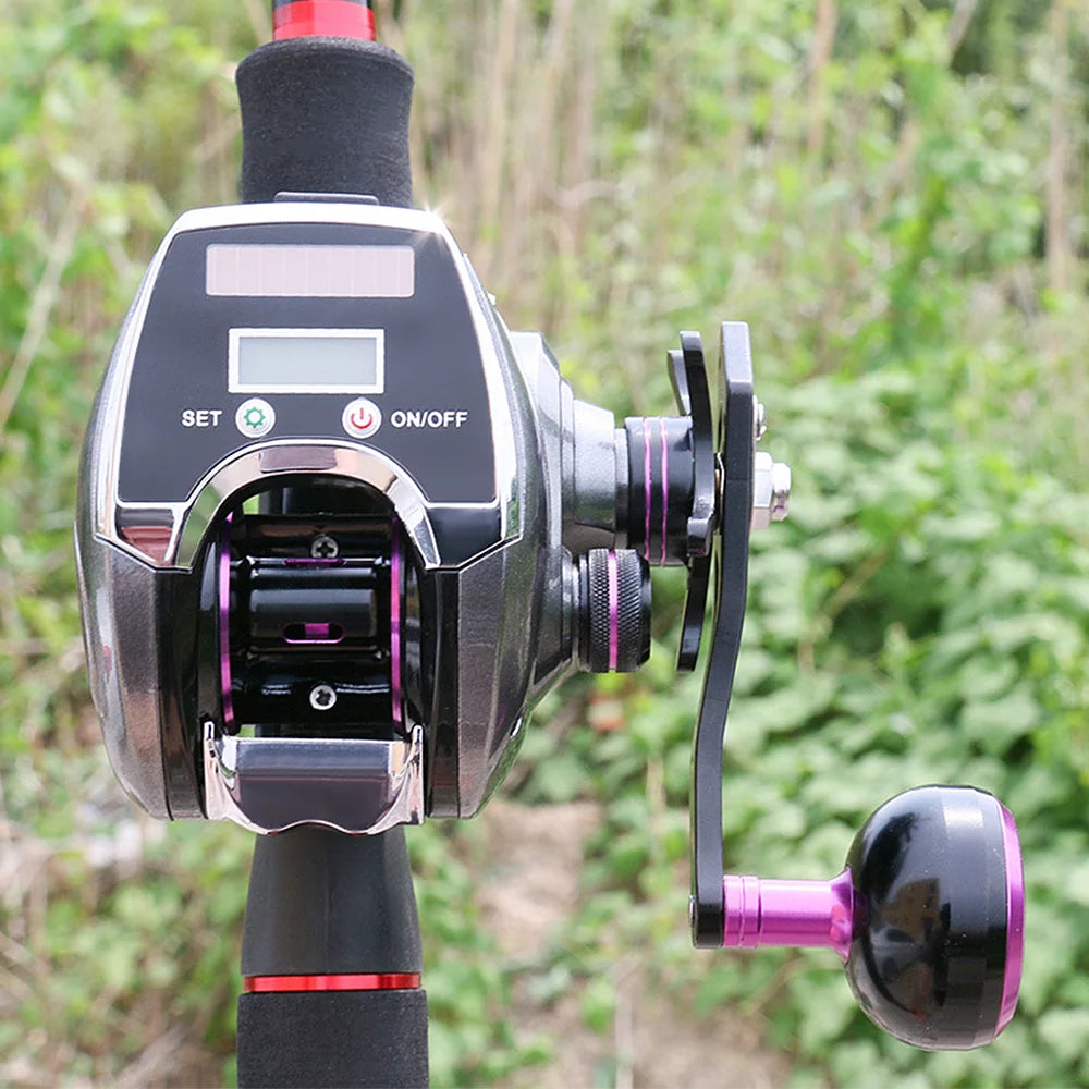 Baitcasting 1 with Fishing Speed 8.0 System Ratio Reel Digital Charging High OWSOO Display for Sun